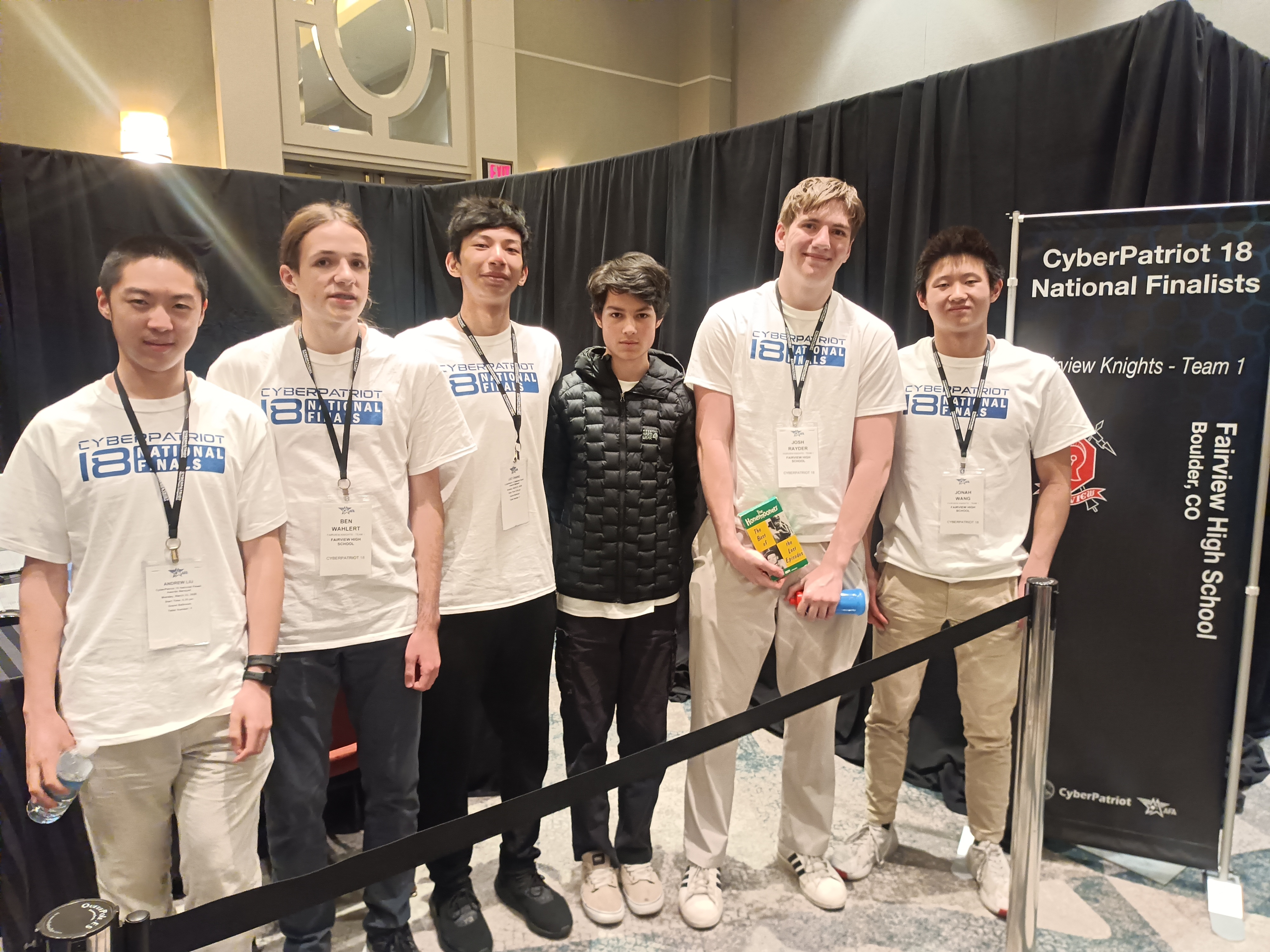 Team at the venue